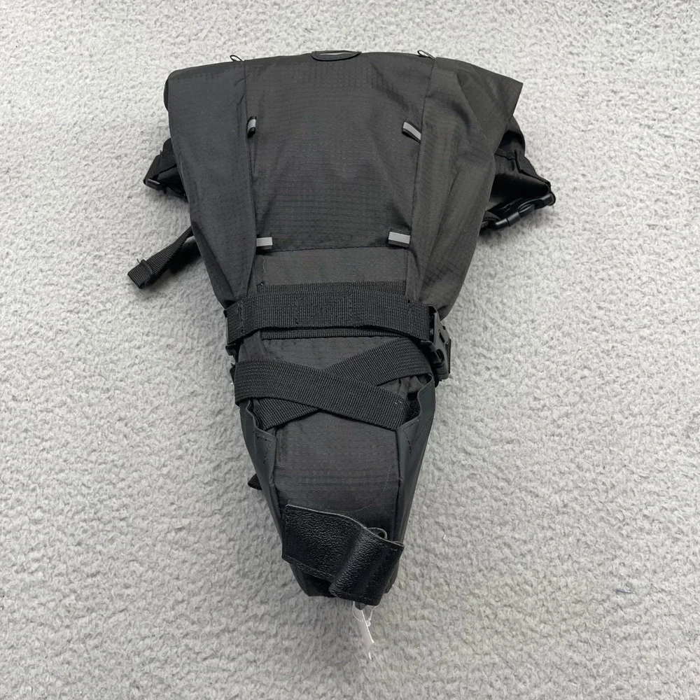 Crivit 330590 Bike Saddle Bag Waterproof Large Bicycle Seat Pouch Pannier Bag